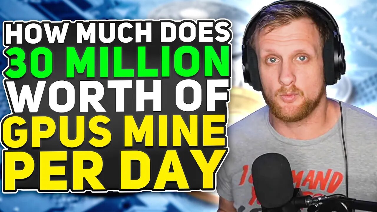 How Much Does $30 Million Worth of GPUs Make a Day?!