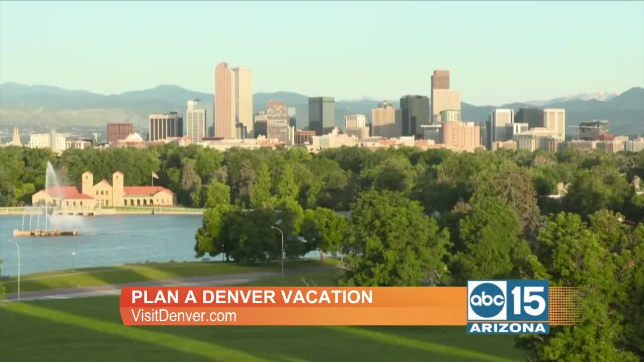 Make a plan for a Rocky Mountain vacation and Visit Denver