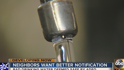 Officials in Pinal County say water is OK to drink