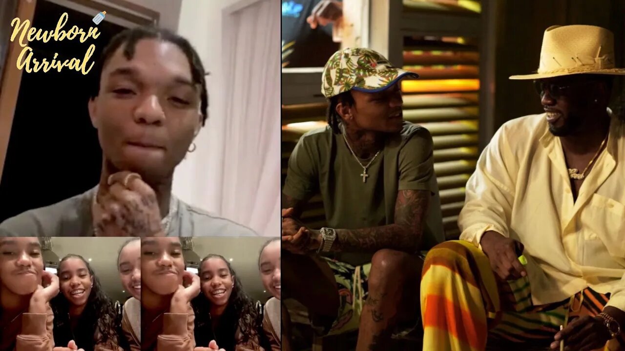 Diddy Introduces His Twin Daughters To Swaelee! 👯‍♂️