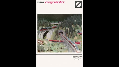 Arnold Modellbahn Katalog von 1968 / 1969
