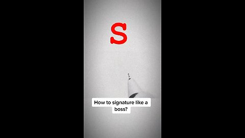 How to signature like a boss?