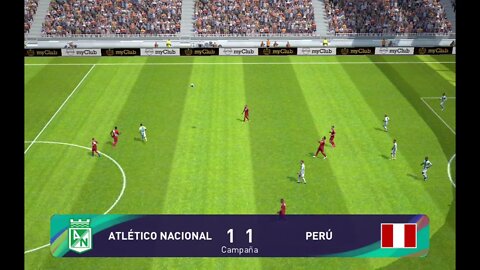 PES 2021: ATLETICO NACIONAL vs PERU | Entretenimiento Digital 3.0