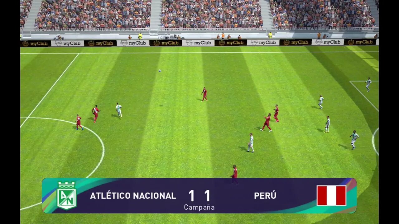 PES 2021: ATLETICO NACIONAL vs PERU | Entretenimiento Digital 3.0