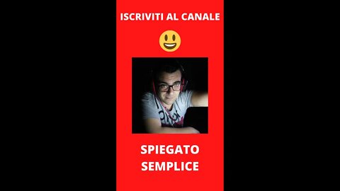 Iscriviti al canale #shorts Spiegato Semplice