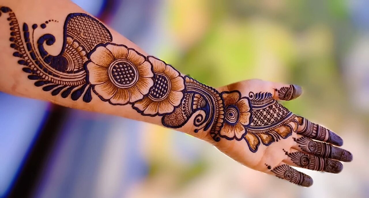 Beautiful Stylish Front hand Mehndi Design | Back Hand Mehndi Design 2023 | Beginners Mehndi Design