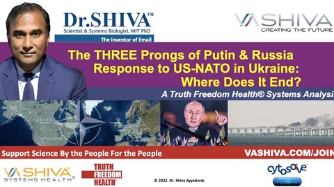 Dr.SHIVA LIVE: The THREE Prongs of Putin & Russia Response to US-NATO in Ukraine: Where Does It End?