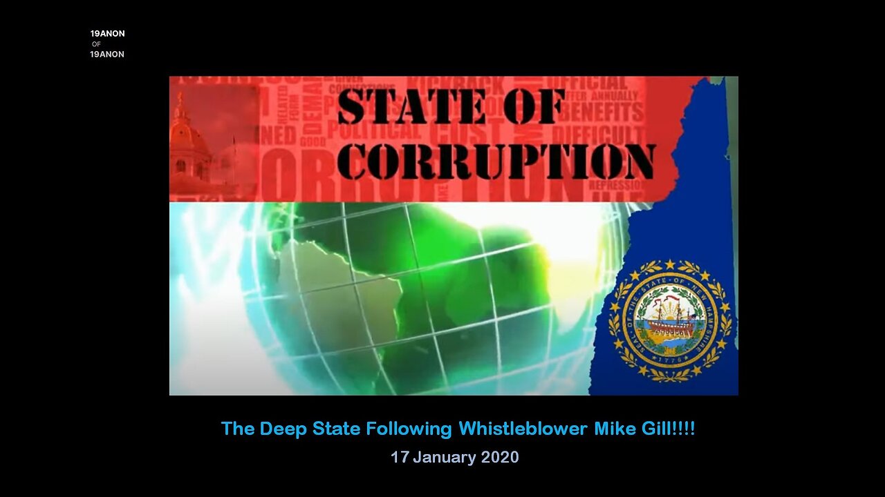SPECIAL - The Deep State Following Whistleblower Mike Gill!!!!