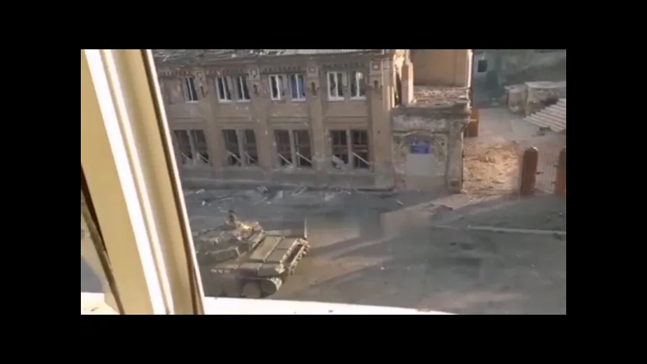 Russian T-72 Takes A Direct Hit From An RPG!