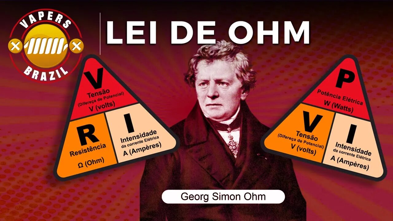 Lei de Ohm - Sabe o que é? Vou tentar te explicar e usar no Vape.