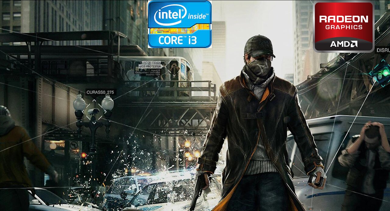 Watch dogs 1 test in low end pc