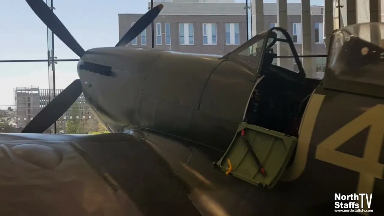 Spitfire Hanley Museum (Stoke-on-Trent) (April 2022)