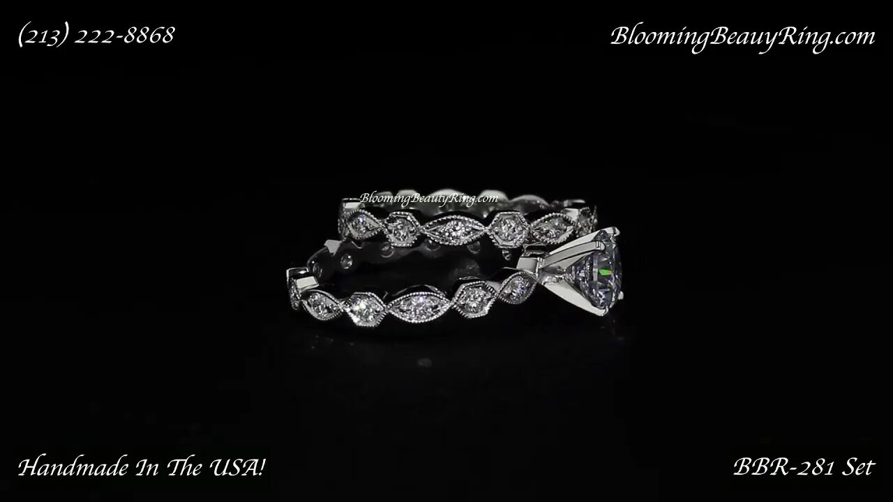 BBR-281Set By BloomingBeautyRing com