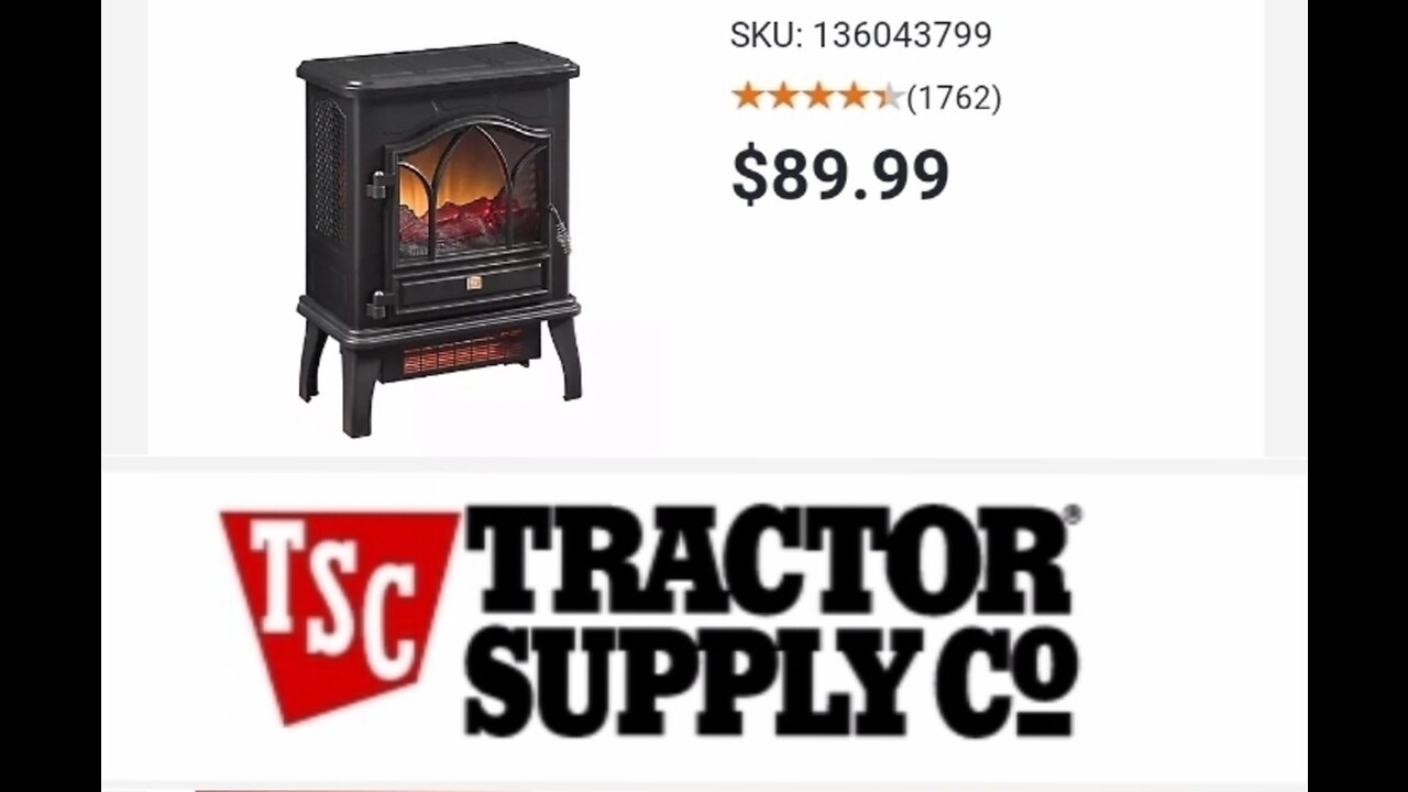 Tractor Supply Infrared Heater REVIEW [Low End $89.99]