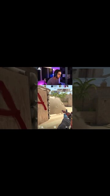 a wild 2v2 to stay in the game - CS2