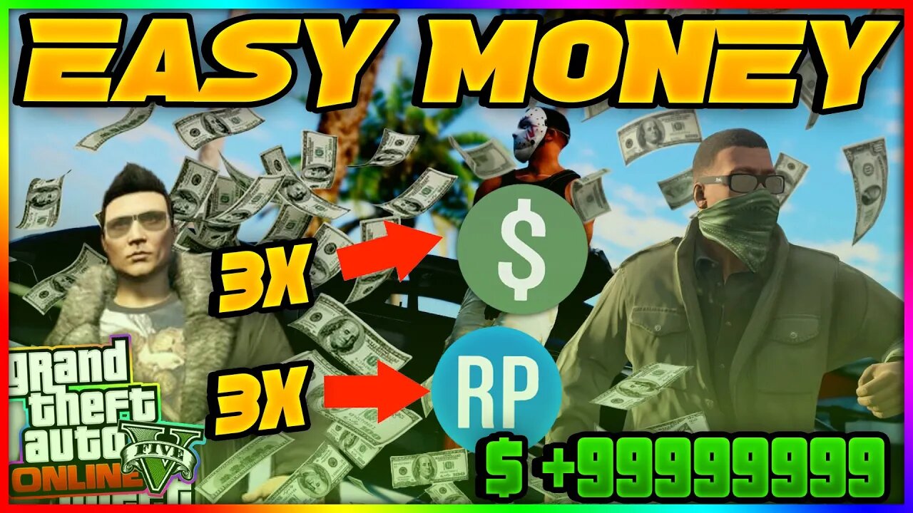 The 6 Greatest Money Methods To Make Millions In GTA 5 Online ( 3X RP & $)