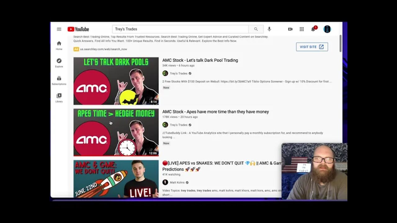 AMC Honest Analysis - Matt Kohrs & Trey’s Trades