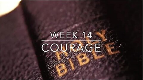 CWW Week 14 - Courage