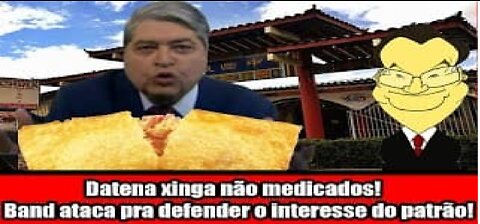 Datena xinga não medicados! Band ataca pra defender o interesse do patrão?