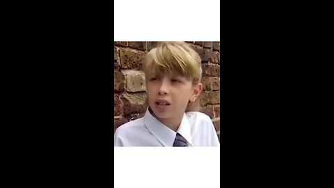 Straight to the Point British Kid 😂🇬🇧
