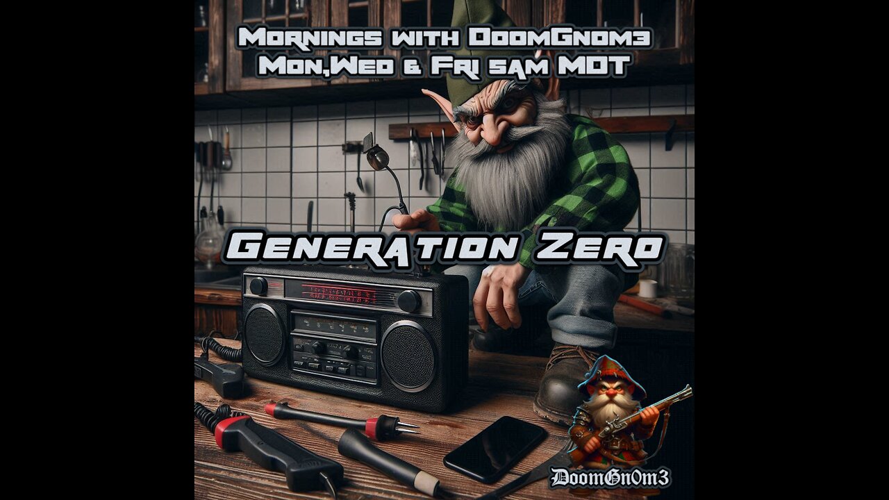 Gaming with DoomGnome: Generation Zero, Friday Night Robot Destruction!