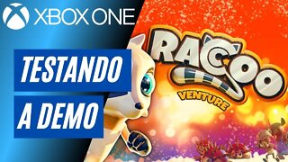 RACCOO VENTURE - TESTANDO A DEMO (XBOX ONE)