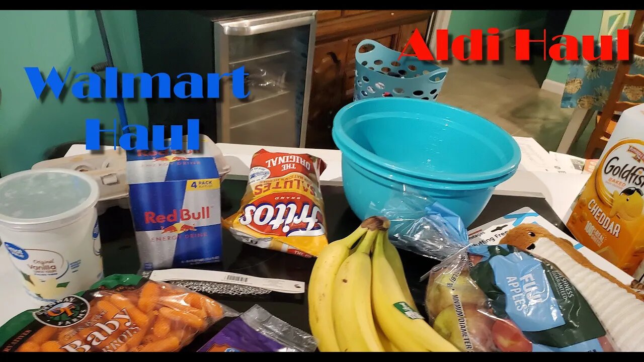 Grocery Haul * A little cheaper than usual* Walmart Haul / Aldi Haul |Family of 5|