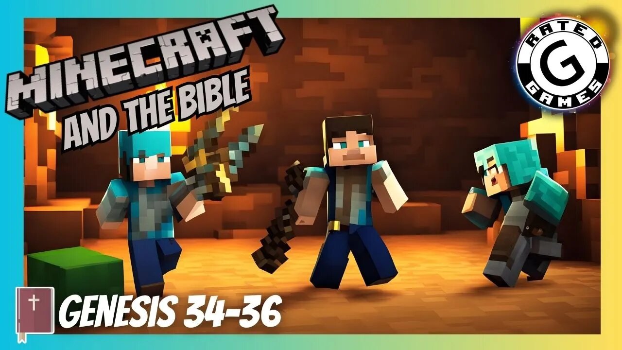 Minecraft and the Bible - Genesis 34-36 ⛏️📖