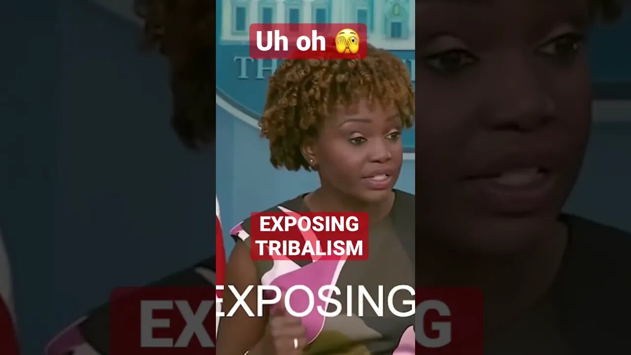 Karine blames Trump for this… 🤯