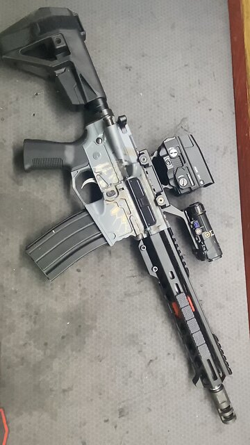 Custom 6.5 Grendel Short Barrel AR15