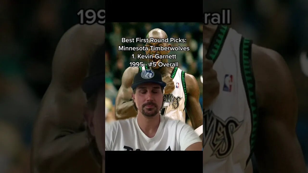 Minnesota Timberwolves Greatest First Round Draft Picks #shorts