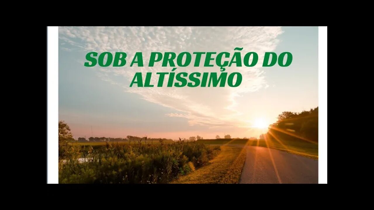 SOB A PROTEÇÃO DO ALTÍSSIMO.#shorts
