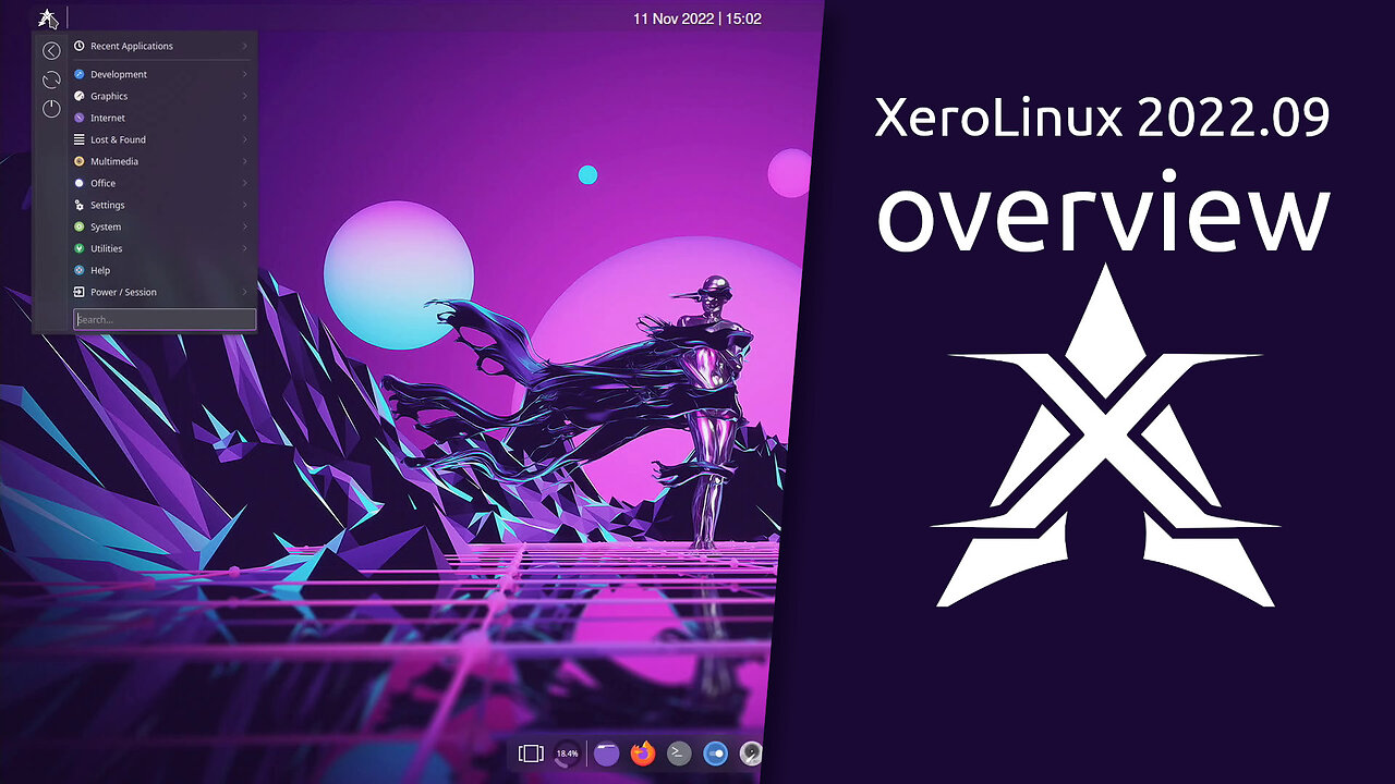 XeroLinux 2022.09 overview | An "Eyecandy" lover's wet dream.