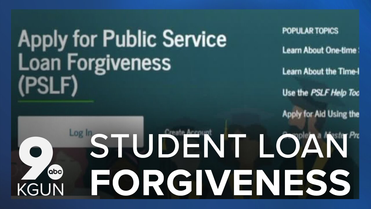 Student loan forgiveness program starts