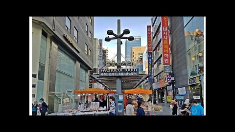 #street #Korea #Seoul #walk Jong-ro street walking view in Seoul Korea