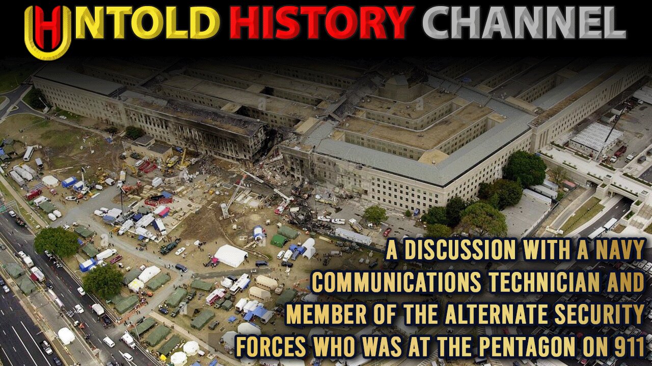 A Discussion With A Navy CT (ASF) Who Was At The Pentagon On 9/11 | Livestream Begins 8 PM EST