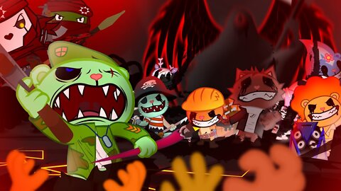 Hail To The King - HAPPY TREE FRIENDS (AMNESIA 6) ANIMATION