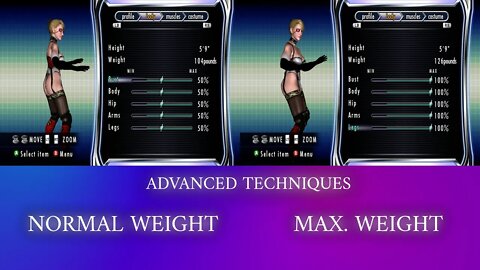 Mistress - Normal Weight or Max Weight