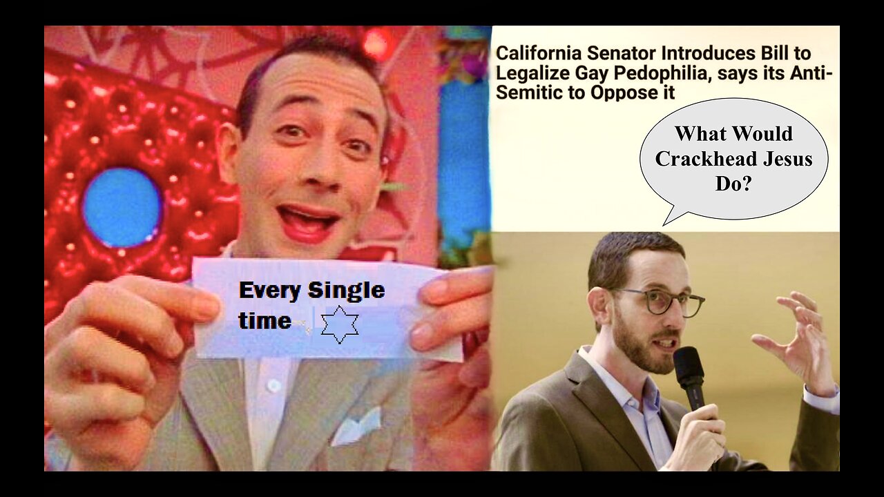 Jewish Privilege Senator Introduces Bill To Legalize Pedophilia Claims Its Anti-semitic To Oppose It