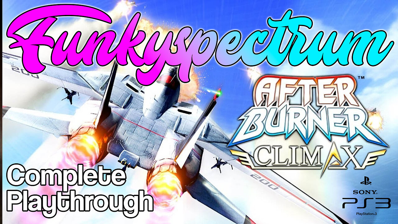 FUNKYSPECTRUM - Afterburner Climax complete playthrough