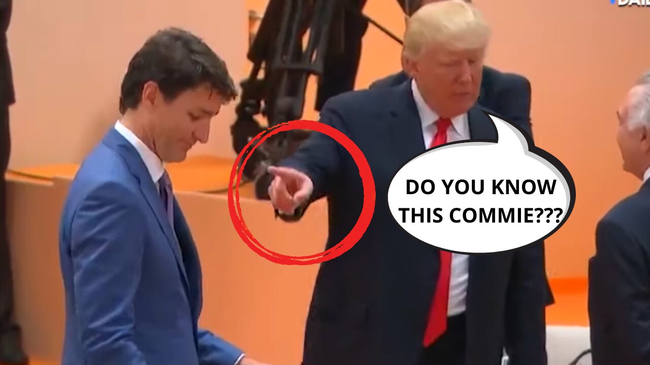 FLASHBACK: Awkward Trudeau Embarrassed By Trump At G20