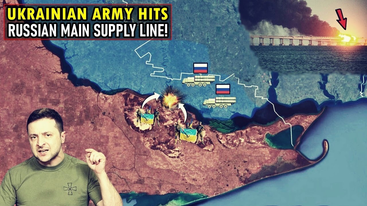 Putin is in Trouble: Russian army is stranded in Soledar! Ukraine hit the supreme Dnieper bridge!