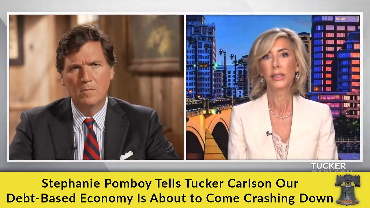 Stephanie Pomboy Tells Tucker Carlson Our Debt-Based Economy Is About to Come Crashing Down