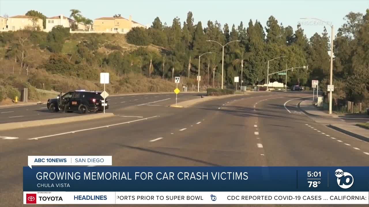 Car crash in Chula Vista claims lives of 3 people, 2 dogs; 1 in critical condition