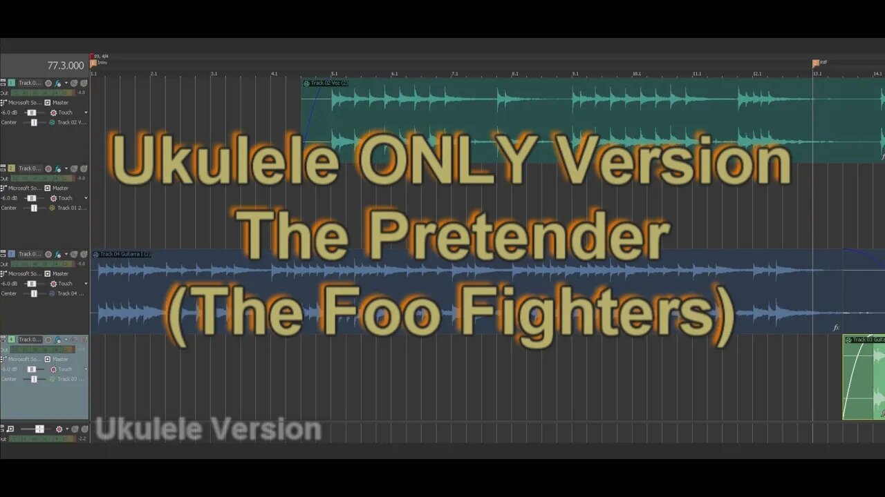 Ukulele SOLO Version - The Pretender (Foo Fighters)