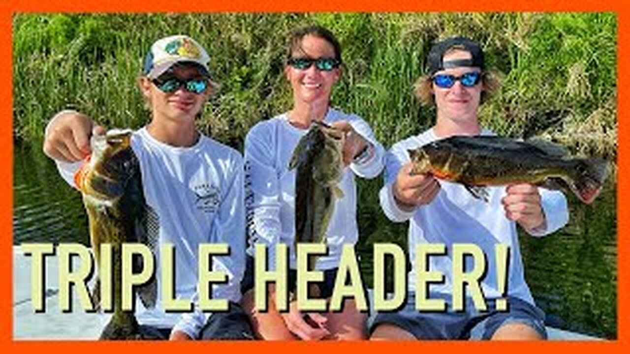 Triple Hook Up Fishing Trip!