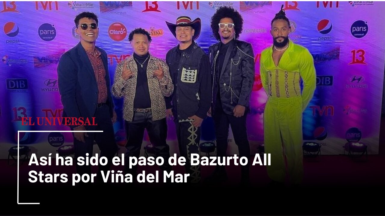 La histórica participación de Bazurto All Stars en Viña del Mar