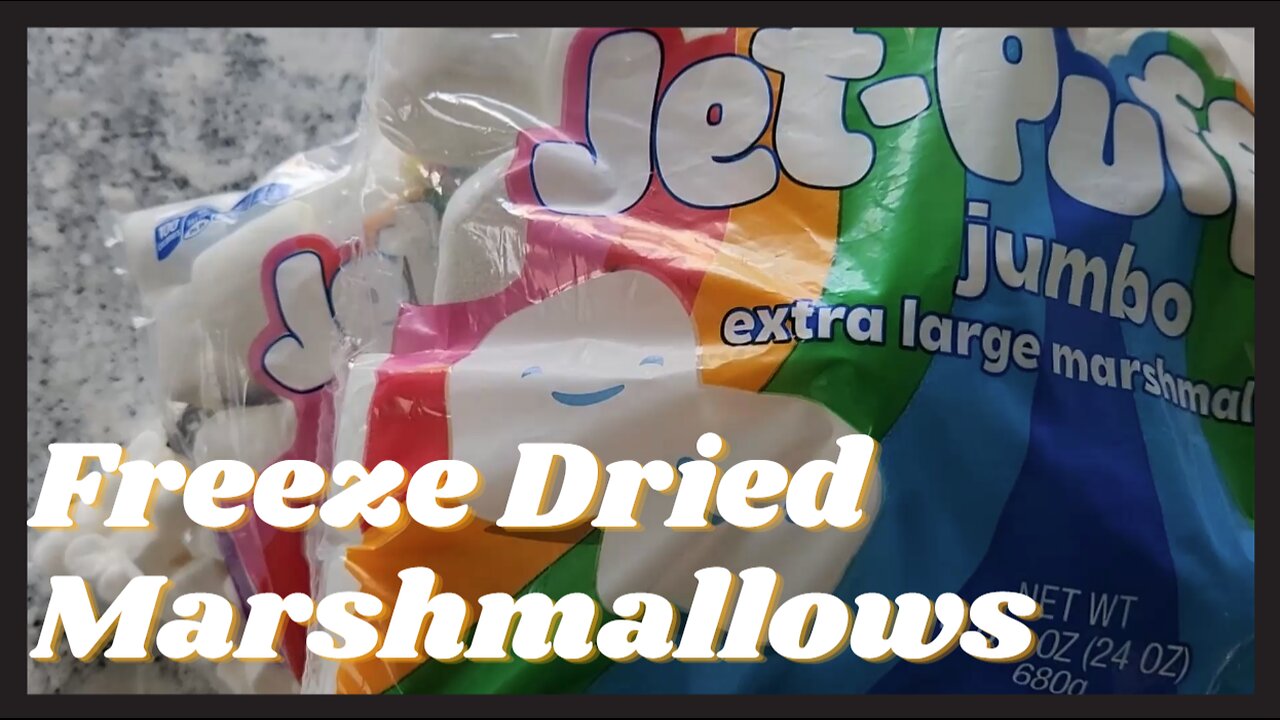 Freeze Dried Marshmallows!!