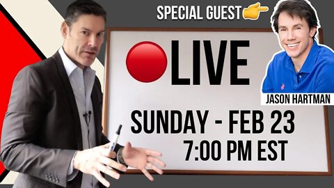 LIVE Q&A (special guest: Real Estate Expert JASON HARTMAN!) 😉