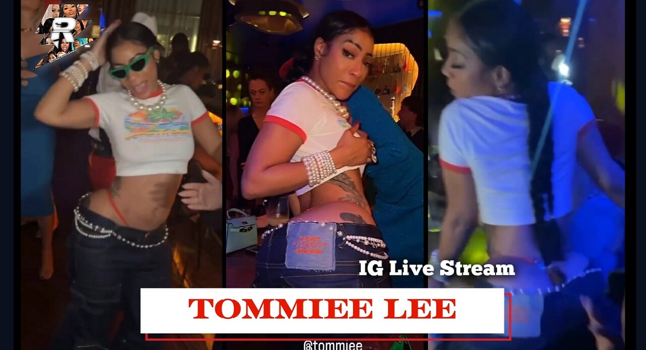 Tommiee Lee Dancing with friends